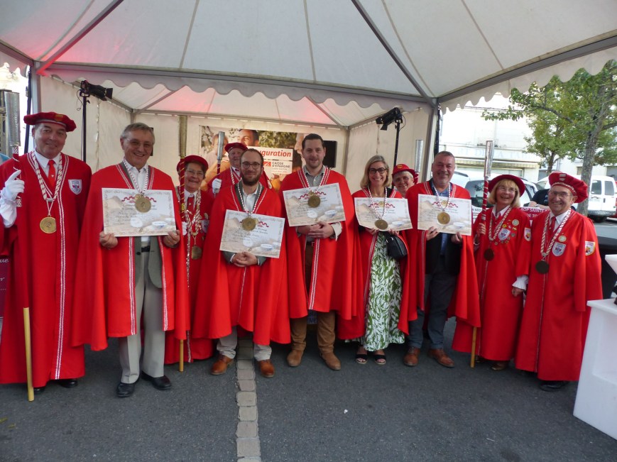 Chapitre exceptionnel pour l’inauguration des nouveaux locaux de la Caisse d‘Epargne de Sainte-Maure de Touraine 2025