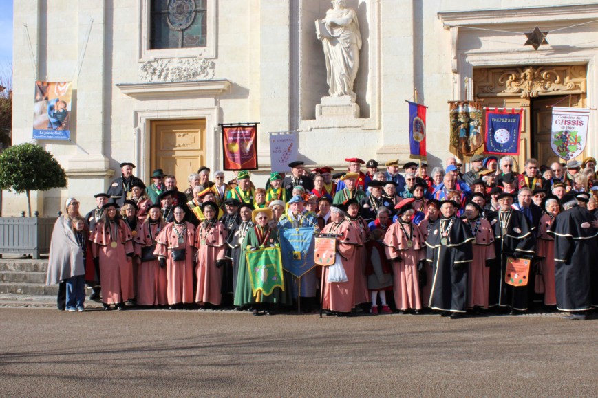 Chapitre 2026 de la Templerie des Fleure-Truffes et Gouste Foie Gras en Riche Lieu de Touraine