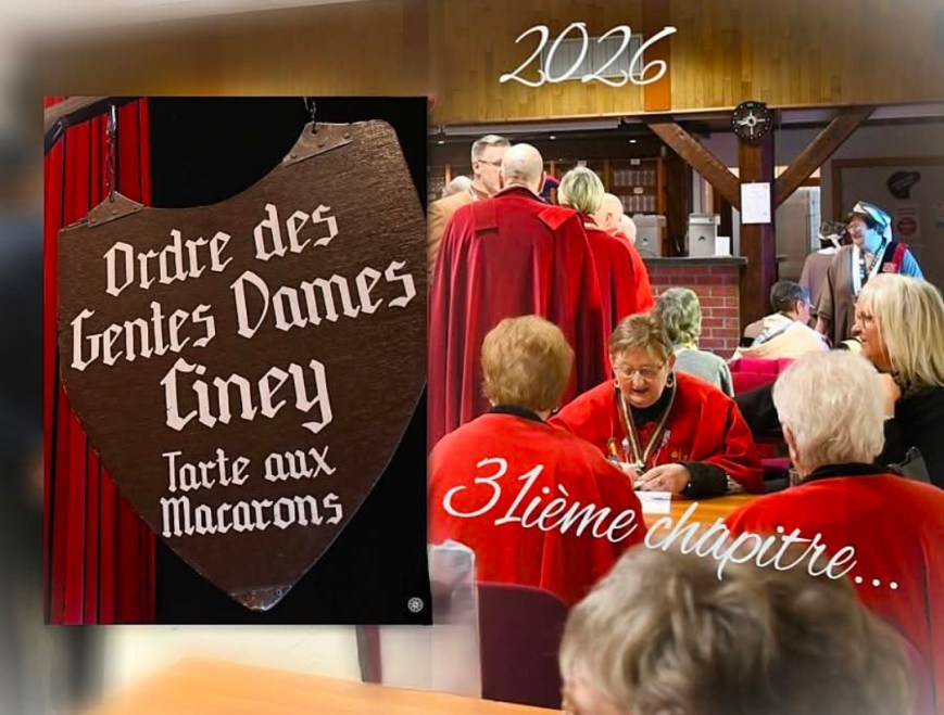 Ordre des Gentes Dames de la Tarte aux Macarons – Ciney 